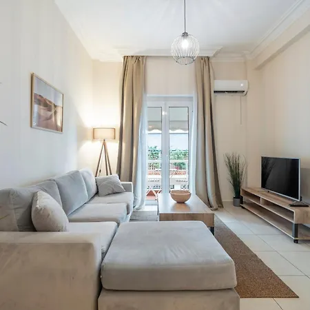 Casa Vibrant - Colorful 2br With Balcony In Koukaki Apartment